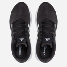 Чоловічі кросівки для бігу Adidas Galaxy 6 GW3848 43.5 (9UK) 27.5 см Чорні (4065426750461) - зображення 4