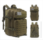 Рюкзак тактический штурмовой объем 40 лит материал CORDURA® оливковый - изображение 1