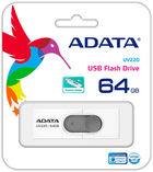 ADATA UV220 64GB USB 2.0 White (AUV220-64G-RWHGY) - зображення 3