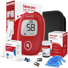 Глюкометр SINOCARE Safe AQ Smart + 25 тест-смужок - зображення 1