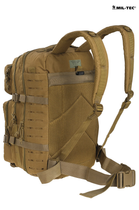Рюкзак Тактичний Mil-Tec® Large Assault Pack Laser Cut 36L COYOTE - зображення 9