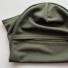 Балаклава подшлемник тактическая M-KET Хаки военная трикотажная ткань кулмакс размер M-L (54-58 см) - изображение 4