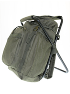 Рюкзак з розкладним стільцем 20л MIL-TEC Olive 14059001 - зображення 2