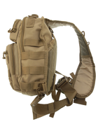 Рюкзак через плечо 8 литров Assault MIL-TEC Coyote 14059105 - изображение 3