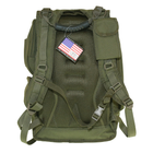 Рюкзак 40 литров US Backpack National Guard Olive Drab Max Fuchs 30353B - изображение 6