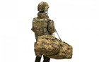 Тактична сумка-рюкзак, баул (Multicam) UKRTAC - зображення 4