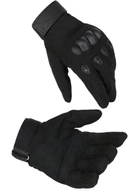 Тактичні Рукавиці Tactical Gloves PRO закриті рукавички чорні розмір L - зображення 1