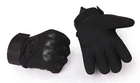Тактичні Рукавиці Tactical Gloves PRO закриті рукавички чорні розмір L - зображення 6