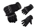 Тактичні Рукавиці Tactical Gloves PRO закриті рукавички чорні розмір L - зображення 7