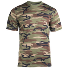 Футболка камуфляжна MIL-TEC T-Shirt Woodland 3XL - зображення 1