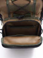 Тактическая сумка-рюкзак через плечо Sling Pack Койот Maybel (1717-1) - изображение 9