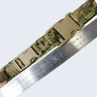 Оружейный трехточечный ремень тактический UMA сверхпрочный пиксель ММ14 - изображение 6