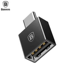 Адаптер USB Type-C Baseus USB Female To Type-C Male Adapter Converter Black (CATOTG-01)