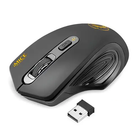 Беспроводная игровая мышь мышка тихая 2000dpi iMice G-1800 Silent черная
