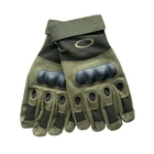 Універсальні повнопалі тактичні рукавички з захистом кісточок / Закриті тактичні перчатки - зображення 1