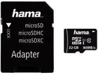 Adapter Hama microSDHC 32GB Class 10 + (124139) - obraz 1