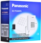 Telefon stacjonarny Panasonic KX-TS500 PDW Biały - obraz 4