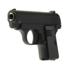 Детский страйкбольный Пистолет с глушителем COLT25 Galaxy G1A металл, пластик стреляет пульками 6 мм Черный - изображение 3