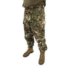 Штаны мужские Софтшелл XL Мультикам Усиленные колена и задняя часть для военных тактические - изображение 1