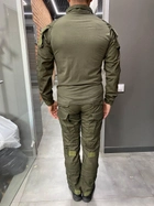 Військова форма Combat, (убакс + штани), Китай, бавовна, Олива, розмір L - зображення 2