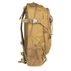 Рюкзак тактический AOKALI Outdoor A57 36-55L (Sand) однотонный военный с сеткой для воды taktical - изображение 4