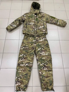 Тактичний костюм мультикам зимовий softshell, костюм мультикам тактичний військовий, зимова форма мультикам XL - зображення 1