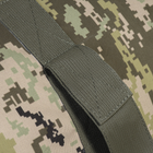 Баул пиксель военный тактический M-Tac, сумка-баул военная на 90л. камуфляж, большой рюкзак штурмовой - изображение 5