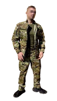 Тактическая военная форма, комплект китель + штаны, мультикам, размер 44 - изображение 12