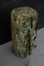Сумка баул-рюкзак военный Обериг 100л 80*40 см мультикам cordyra английский - изображение 1