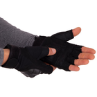 Перчатки тактические с открытыми пальцами SP-Sport BC-8788 Цвет: Черный размер: M - изображение 4