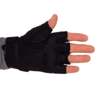 Перчатки тактические с открытыми пальцами SP-Sport BC-8788 Цвет: Черный размер: L - изображение 2