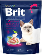 Сухой корм для кошек Brit Premium by Nature Cat Sterilised Chicken для стерилизованных с курицей