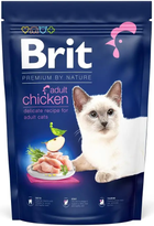 Сухой корм для кошек Brit Premium by Nature Adult с курицей