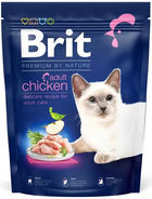 Сухой корм для кошек Brit Premium by Nature Adult с курицей