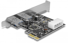 Delock Karta rozszerzeń PCI-Express 2 x SuperSpeed USB 5 Gb/s (USB 3.2 Gen 1) typu A (89243) - obraz 3