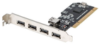 Karta rozszerzeń Lanberg PCI USB 2.0 (PCI-US2-005) - obraz 2