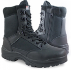 Черевики тактичні демісезонні Mil-Tec Side zip boots на блискавці чорні 12822102 розмір 39 - зображення 1