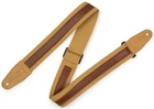 Гітарний ремінь LEVY'S MC2CG-TAN-TAN Cotton Combo Guitar Strap – Tan Cotton with Tan Leather Strip