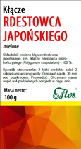 Rdestowiec Japoński FLOS Kłącze Spożywczy 100 G (FL370) - obraz 1