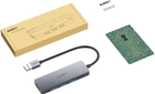 Hub USB Aukey USB-A - 4xUSB 3.0 5Gbps (CB-H36) - obraz 3