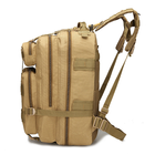 Рюкзак тактический A12 военный 45л 800D серый пиксель - изображение 5
