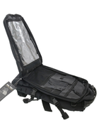 Рюкзак тактический 20 литров MIL-TEC Mission Pack Laser Cut, Black 14046002 - изображение 2