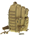 Рюкзак тактичний 36 літрів MIL-TEC Assault Coyote 14059205 - зображення 6