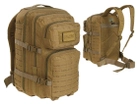 Рюкзак тактический 36 литров Assault LazerCut MIL-TEC Coyote 14002705 - изображение 1