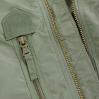 Куртка чоловіча демісезонна тактична Mil-tec AVIATOR розмір L оливкова (10404601) - зображення 3