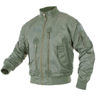 Куртка мужская демисезонная тактическая Mil-tec AVIATOR размер M оливковая (10404601)