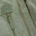 Куртка чоловіча демісезонна тактична Mil-tec AVIATOR розмір M оливкова (10404601) - зображення 3