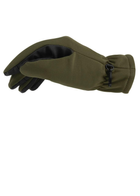 Зимові рукавички для надійного захисту від холоду та зручності під час тривалих місій комфорт Mil-tec Softshell з гачками Оливковий розмір XL ХЛ - зображення 3