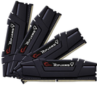 Оперативна пам'ять G.Skill DDR4-3600 32768MB PC4-28800 (Kit of 4x8192) Ripjaws V Black (F4-3600C18Q-32GVK) - зображення 1