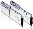 Pamięć RAM G.Skill DDR4-4000 32768MB PC4-32000 (zestaw 2x16384) Trident Z Royal Silver (F4-4000C18D-32GTRS) - obraz 3